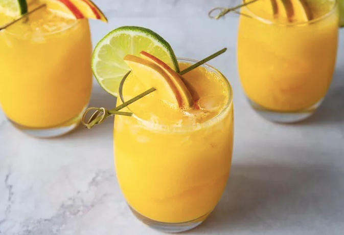 Fresh Mango Flavoured Summer Cocktail