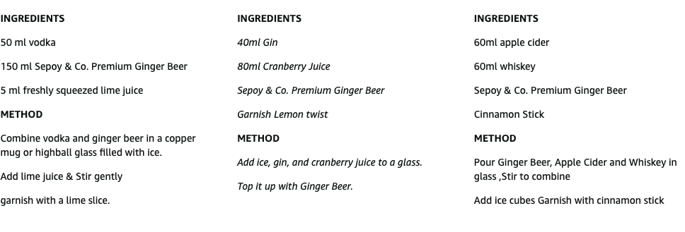 Premium Ginger Beer 200ml Multipack