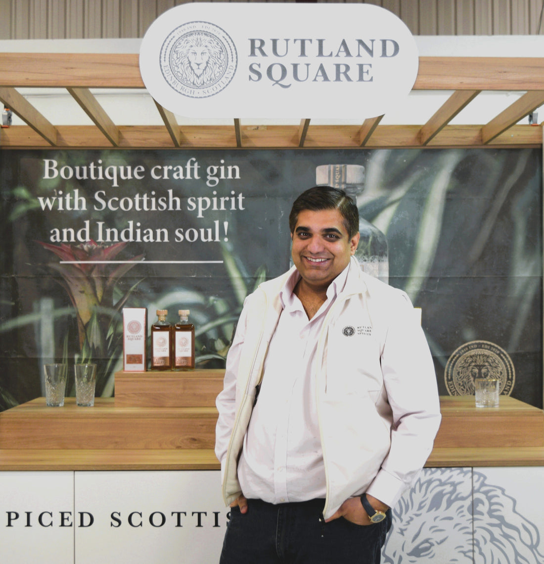 Nishant Sharma, founder of Rutland Square Spirits