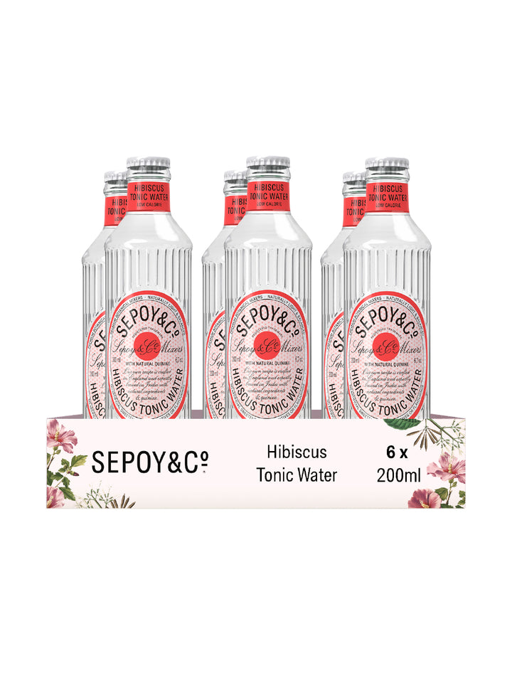 Hibiscus Tonic Water 200ml Multipack