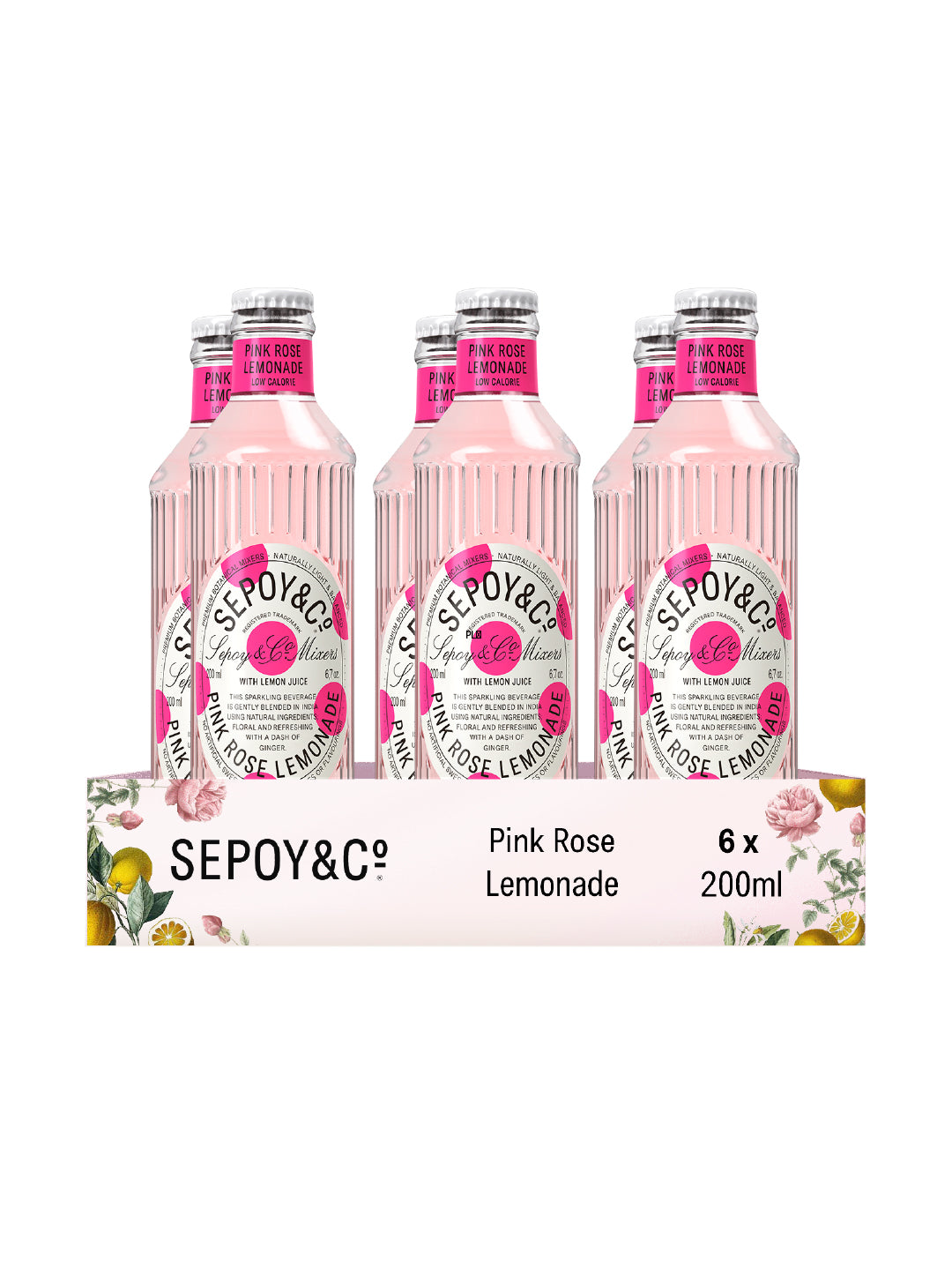 Pink Rose Lemonade 200ml Multipack