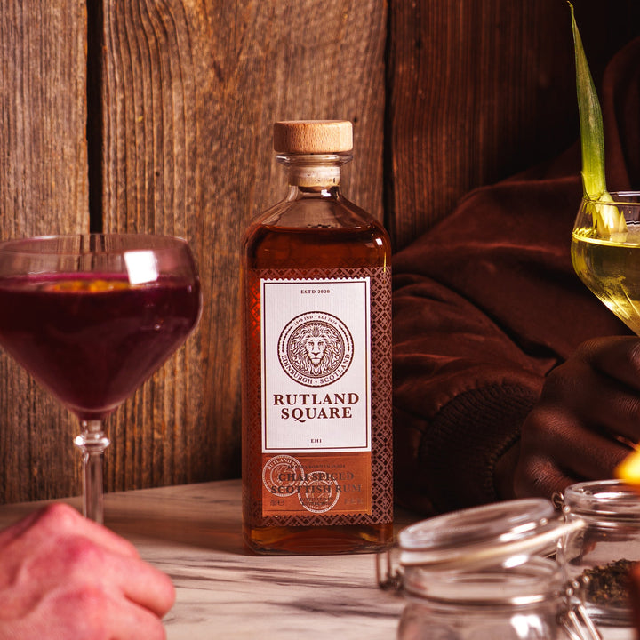 Chai Spiced Scottish Rum 70cl w/t Rose Gold Gift Box, 41%ABV