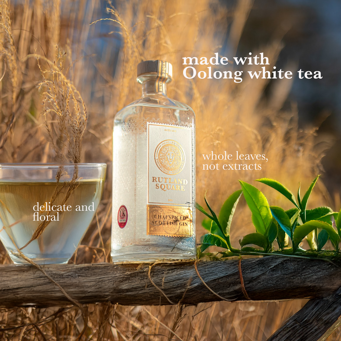 Chai-Gewürzter Schottischer Gin 70cl, 41% Alkoholgehalt